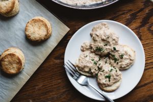 Savoury Biscuits and Gravy