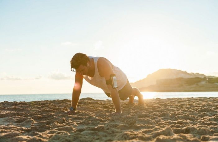 beach workout